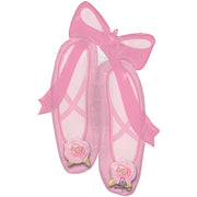 Anagram 40 inch BALLERINA SLIPPERS Foil Balloon 47856-01-A-P