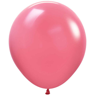 Sempertex 18 inch SEMPERTEX DELUXE ROSE Latex Balloons 55556-B