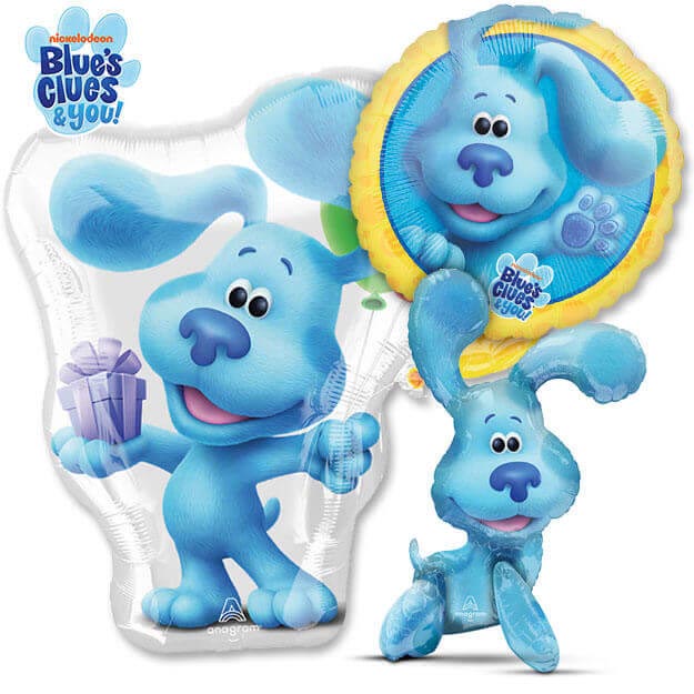 Blue's Clues balloons and partyware