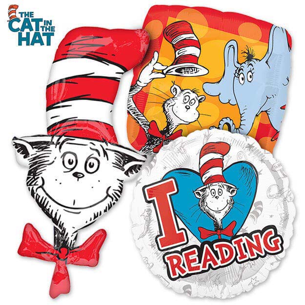 Cat in the Hat Dr. Seuss Balloons