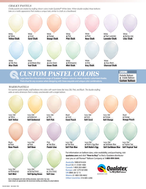 Qualatex Custom Pastel Colors