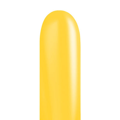Sempertex 260S SEMPERTEX DELUXE HONEY YELLOW Entertainer Balloons 57526-B