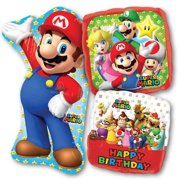 Super Mario Brothers Balloons